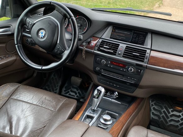 2008 BMW X5 30d II (E70), чёрный, 1300000 рублей - вид 6