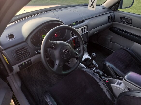 2007 Subaru Forester II Рестайлинг, серый, 910000 рублей - вид 7