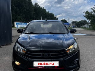 2016 Lada (ВАЗ) Vesta I, чёрный, 650000 рублей, вид 1