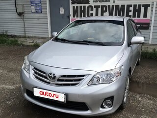2011 Toyota Corolla X (E140, E150) Рестайлинг, серебристый, 1170000 рублей, вид 4