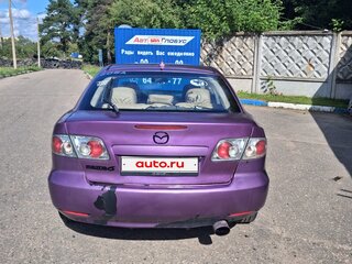 2002 Mazda 6 I (GG), фиолетовый, 199000 рублей, вид 4