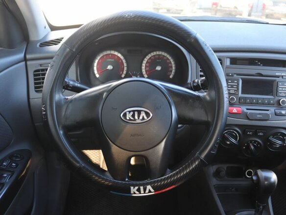 2010 Kia Rio II Рестайлинг, серый, 419000 рублей - вид 11