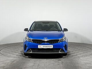 2020 Kia Rio IV Рестайлинг, синий, 1550000 рублей, вид 2