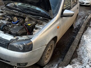 2013 Lada (ВАЗ) Kalina I, серебристый, 210000 рублей, вид 3