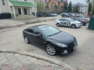 2007 Mazda 6 II (GH), чёрный, 1250000 рублей, вид 1