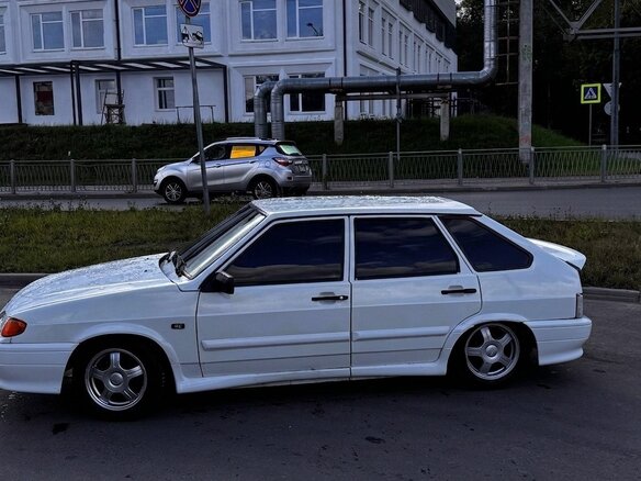 2005 Lada (ВАЗ) 2114, белый, 160000 рублей - вид 6