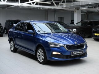 2021 Skoda Rapid II, синий, 1285000 рублей, вид 1