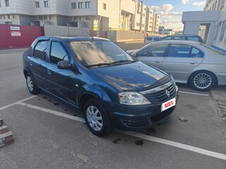 2010 Renault Logan I Рестайлинг, серый, 350000 рублей, вид 4