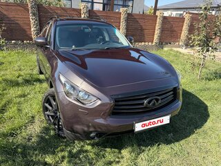 2012 Infiniti FX30d II (S51) Рестайлинг, коричневый, 1550000 рублей, вид 1