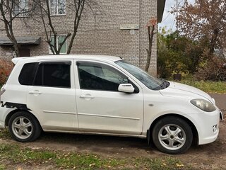 2007 Mazda Demio II (DY) Рестайлинг, белый, 400000 рублей, вид 4