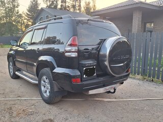 2004 Toyota Land Cruiser Prado 5-speed 120 Series, чёрный, 1550000 рублей, вид 4