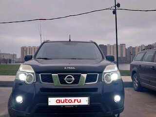 2012 Nissan X-Trail II Рестайлинг, чёрный, 1150000 рублей, вид 5