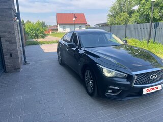 2017 Infiniti Q50 I Рестайлинг, чёрный, 1900000 рублей, вид 2