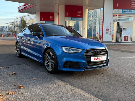 2019 Audi A3 III (8V) Рестайлинг, синий, 2700000 рублей, вид 5