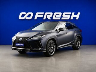 2020 Lexus RX 450h IV Рестайлинг, синий, 4329000 рублей, вид 5