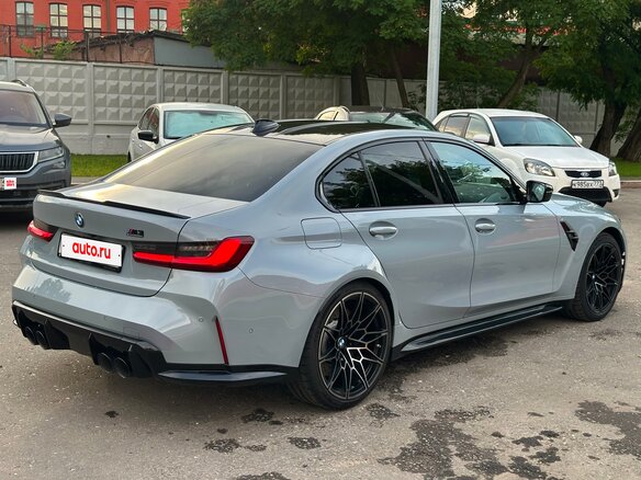 2022 BMW M3 Competition Package VI (G80), серый - вид 3
