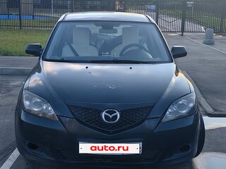 2006 Mazda 3 I (BK) Рестайлинг, чёрный, 250000 рублей, вид 2