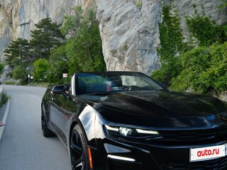 2019 Chevrolet Camaro VI Рестайлинг, чёрный, 3100000 рублей, вид 2
