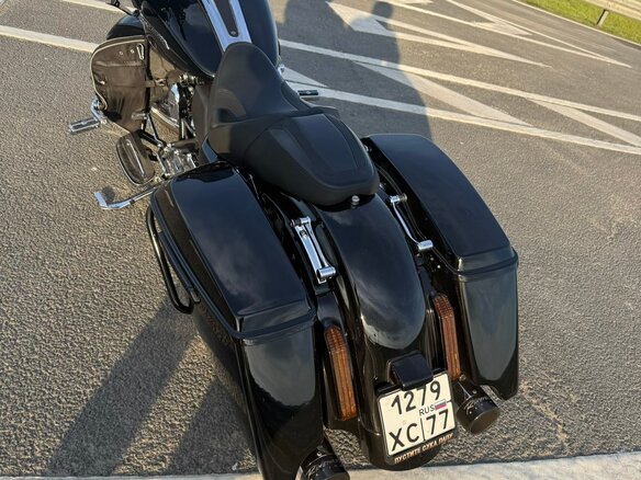 2014 Harley-Davidson Street Glide, чёрный, 1350000 рублей - вид 4