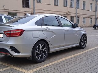 2019 Lada (ВАЗ) Vesta Sport I, серебристый, 1499000 рублей, вид 4