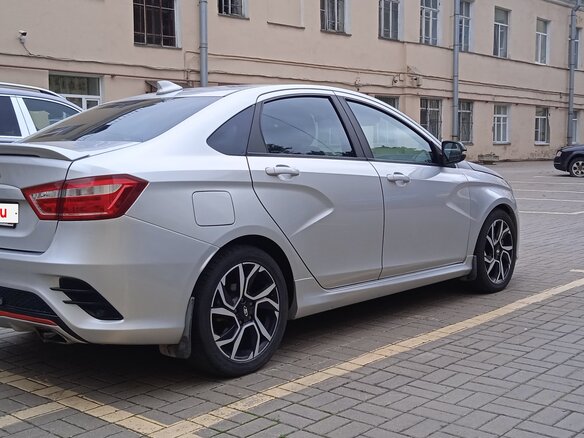 2019 Lada (ВАЗ) Vesta Sport I, серебристый, 1499000 рублей - вид 3