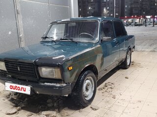 2010 Lada (ВАЗ) 2107, зелёный, 99000 рублей, вид 2