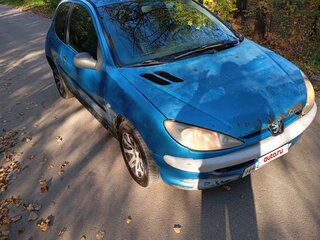 2002 Peugeot 206, синий, 95000 рублей, вид 3
