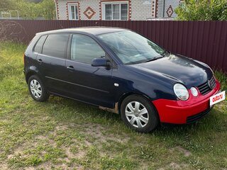 2002 Volkswagen Polo IV, синий, 300000 рублей, вид 1