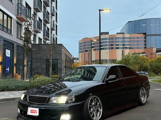 1996 Toyota Chaser VI (X100), чёрный, 2770000 рублей, вид 3