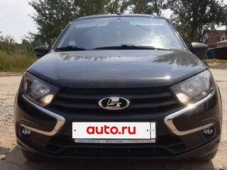 2019 Lada (ВАЗ) Granta I Рестайлинг, чёрный, 770000 рублей, вид 1