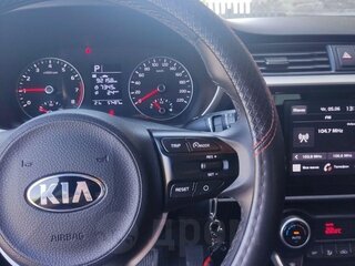 2021 Kia Rio IV Рестайлинг, синий, 1690000 рублей, вид 5