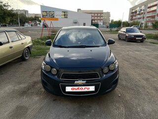 2012 Chevrolet Aveo II, чёрный, 600000 рублей, вид 2