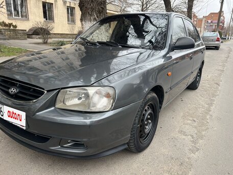2007 Hyundai Accent ТагАЗ II, серый, 260000 рублей, вид 2