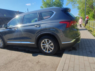 2021 Hyundai Santa Fe IV Рестайлинг, зелёный, 3600000 рублей, вид 4