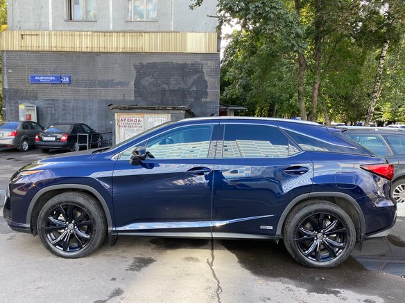 2019 Lexus RX 300 IV, синий, 4100000 рублей - вид 9