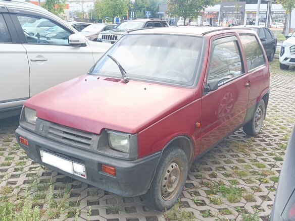 2002 Lada (ВАЗ) 1111 Ока, красный
