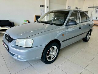 2008 Hyundai Accent ТагАЗ II, серебристый, 549900 рублей, вид 2
