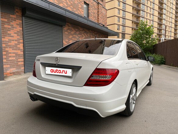 2013 Mercedes-Benz C-Класс 180 III (W204) Рестайлинг, белый - вид 6