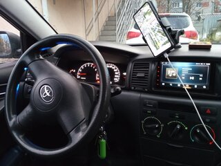 2004 Toyota Corolla IX (E120, E130), серебристый, 410000 рублей, вид 4