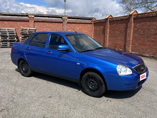 2018 Lada (ВАЗ) Priora I Рестайлинг, синий, 670000 рублей, вид 2
