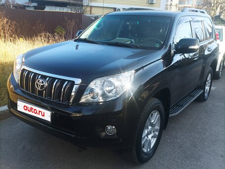 2013 Toyota Land Cruiser Prado 150 Series, чёрный, 2999000 рублей, вид 1