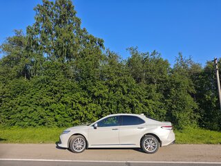 2018 Toyota Camry VIII (XV70), белый, 2444444 рублей, вид 5