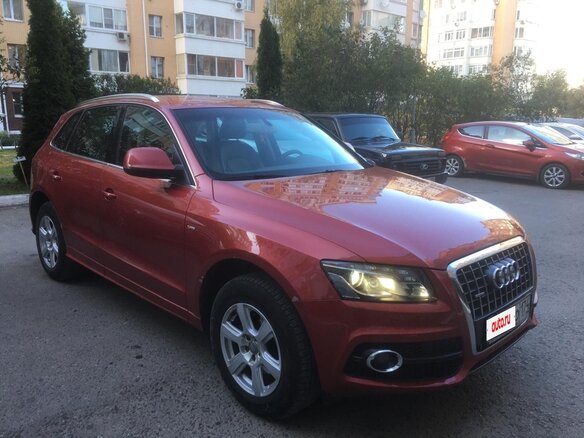 2009 Audi Q5 I (8R), красный, 1600000 рублей