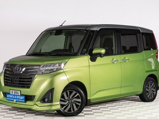 2018 Toyota Roomy I, зелёный, 1299000 рублей, вид 3