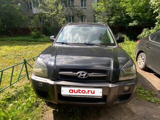 2005 Hyundai Tucson I, чёрный, 650000 рублей, вид 3