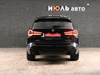2021 BMW X3 30i xDrive III (G01) Рестайлинг, чёрный, 5350000 рублей, вид 5