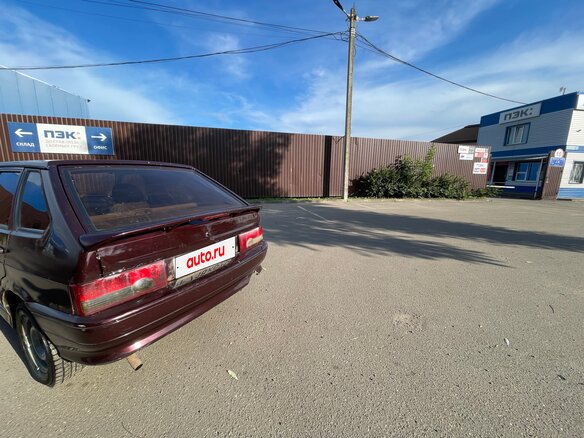 2011 Lada (ВАЗ) 2114, пурпурный - вид 4