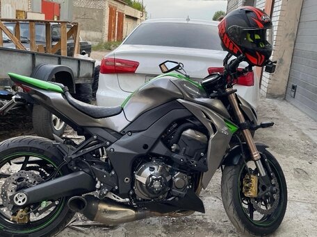 2014 Kawasaki Z 1000, серебристый, 1100000 рублей, вид 4