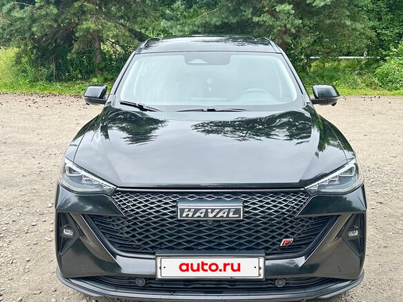 2022 Haval F7 I Рестайлинг, чёрный, 1850000 рублей - вид 1