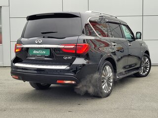 2018 Infiniti QX80 I Рестайлинг 2, чёрный, 4350000 рублей, вид 4